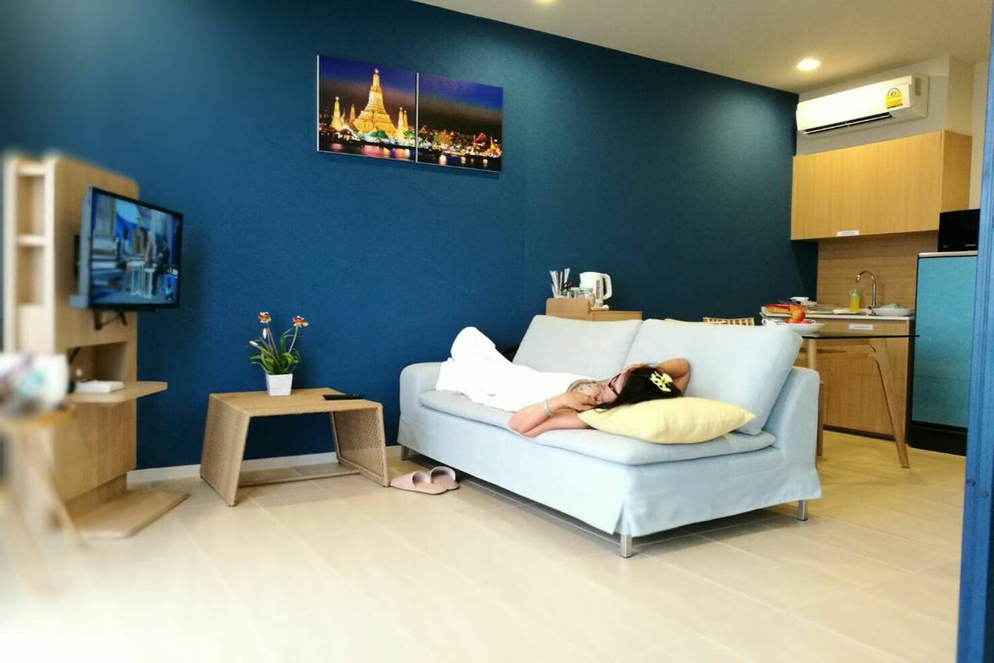 Blue Sapphire Apartment Ban Hup Kaphong Luaran gambar